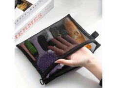 Průhledná kosmetická taštička se zipem 11