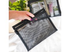 Průhledná kosmetická taštička se zipem 6