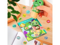 Razítko se samolepkami - dinosaurus 6