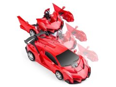 RC Sportovní transformující se autíčko na dálkové ovládání - červené 9
