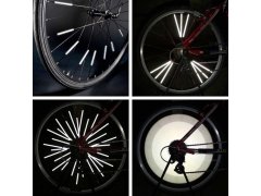 Reflexní tyčky na kolo 12 ks 5