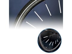 Reflexní tyčky na kolo 12 ks 7