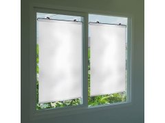 Rolovací sluneční clona světlá 58 x 125 cm 2