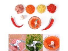 Ruční kuchyňský sekáček, 3 břity 6