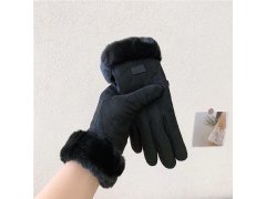 Rukavice s kožíškem - černé 7