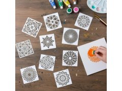 Šablony pro malování mandal 10 ks