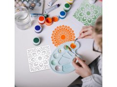 Šablony pro malování mandal 10 ks 2