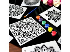 Šablony pro malování mandal 10 ks 9