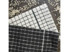 Sada 2 ks froté utěrek - šedobílá 2