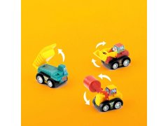 Sada 6 natahovacích autíček v&nbsp;průhledné tašce 6