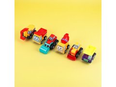 Sada 6 natahovacích autíček v&nbsp;průhledné tašce 8