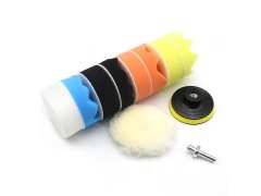 Sada leštících kotoučů na vrtačku 10 ks - průměr 10 cm 4