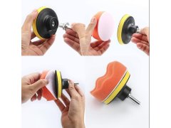 Sada leštících kotoučů na vrtačku 10 ks - průměr 8 cm 3