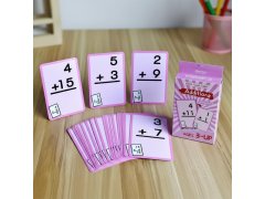 Sada matematických kartiček 36 ks - sčítání