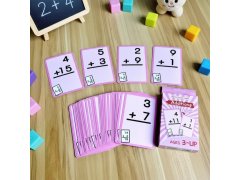 Sada matematických kartiček 36 ks - sčítání 8