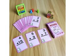 Sada matematických kartiček 36 ks - sčítání 9