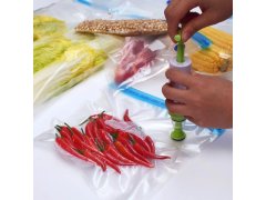 Sada na vakuování potravin - pumpička + 10 sáčků 7