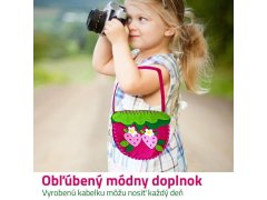 Sada na výrobu kabelky pro děti - jahoda 14