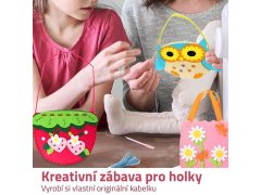 Sada na výrobu kabelky pro děti - jahoda 32