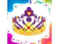 Sada na výrobu korunky - sluneční princezna