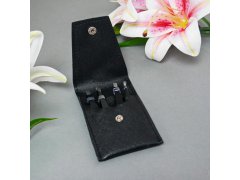 Sada pinzet 4 ks v&nbsp;pouzdru - černá 8