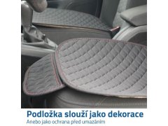 Sada podložek na sedadla - černá 2
