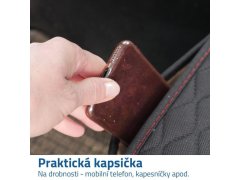 Sada podložek na sedadla - černá 3