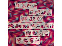 Sada šablon na malování 27 obrázků 3