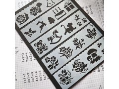 Sada šablon na malování 27 obrázků 5