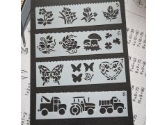 Sada šablon na malování 27 obrázků 6