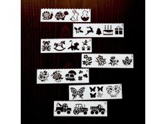 Sada šablon na malování 27 obrázků 9