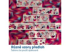 Sada šablon na malování 7 ks 3