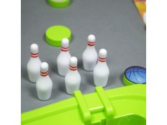 Sada sportovních stolních her 6v1 - fotbal, basketbal, curling, závody, kuželky, bowling 7