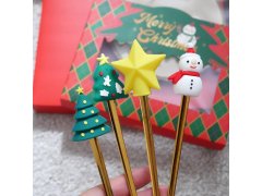 Sada vánočních lžiček v&nbsp;dárkové krabiččce 4 ks 4