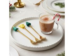 Sada vánočních lžiček v&nbsp;dárkové krabiččce 4 ks 7