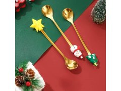 Sada vánočních lžiček v&nbsp;dárkové krabiččce 4 ks 9