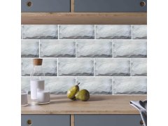 Samolepící kamenné obklady 10 ks - bílé 6