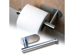 Samolepicí nerezový držák na toaletní papír 1