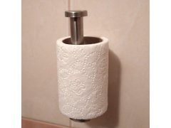 Samolepicí nerezový držák na toaletní papír 6