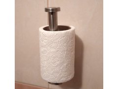 Samolepicí nerezový držák na toaletní papír 7