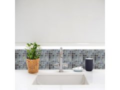 Samolepící obklady 6 ks - modré 2