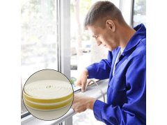 Samolepící těsnění do oken a&nbsp;dveří 2,5 m - bílé 3