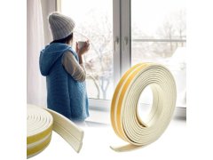 Samolepící těsnění do oken a&nbsp;dveří 2,5 m - bílé 8