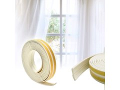 Samolepící těsnění do oken a&nbsp;dveří 2,5 m - bílé 9