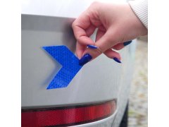 Samolepky na auto - šipky modré 4