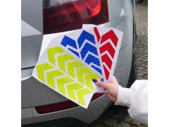 Samolepky na auto - šipky modré 6