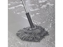 Samoždímací kulatý mop s&nbsp;třásněmi