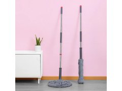 Samoždímací kulatý mop s&nbsp;třásněmi 8