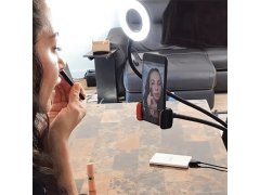Selfie držák na telefon s LED přisvícením 5