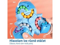 Šestistranný otočný hlavolam s kuličkami 2